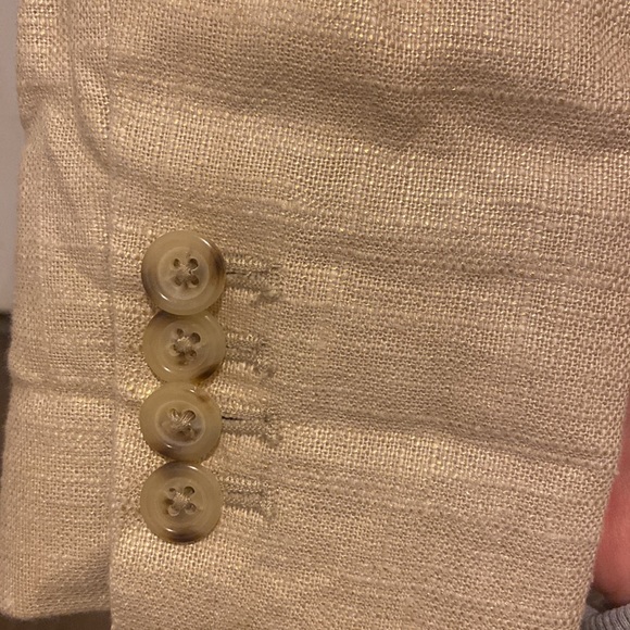 J.Crew Linen Metallic Blazer - Picture 9 of 12